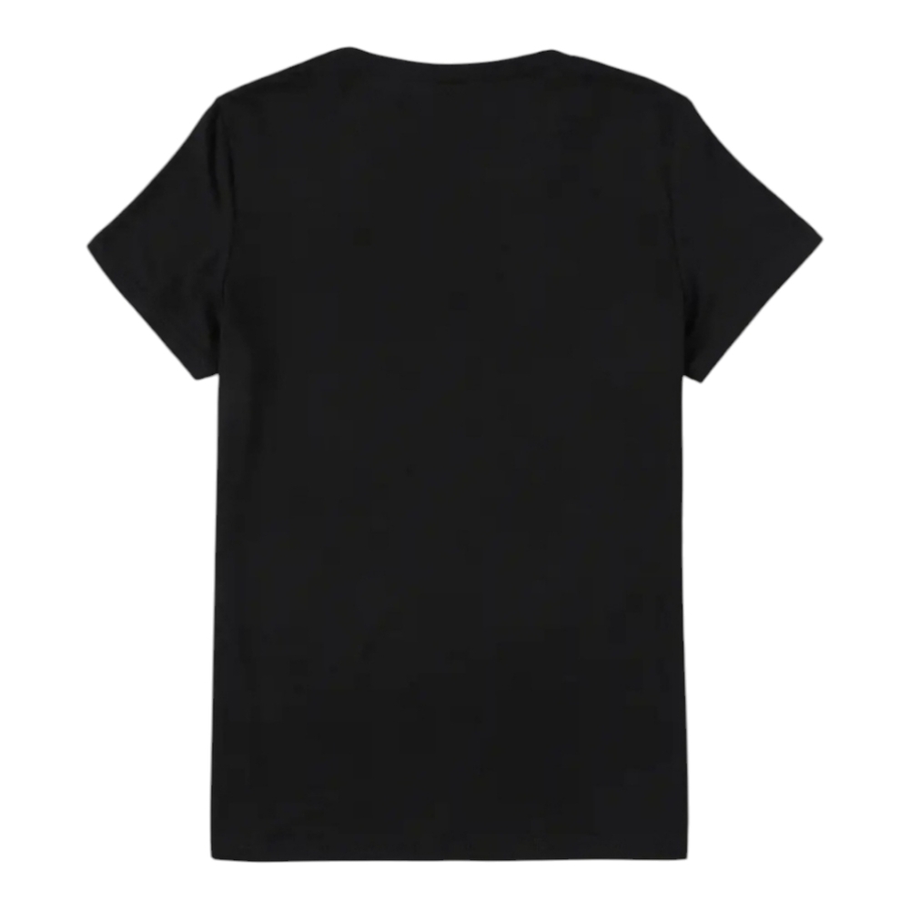 Coffee Cat Print Crew Neck T-shirt - Picture 2 of 2